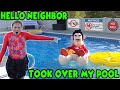 Hello Neighbor Is The Mean Lifeguard! Escape The Lifeguard!