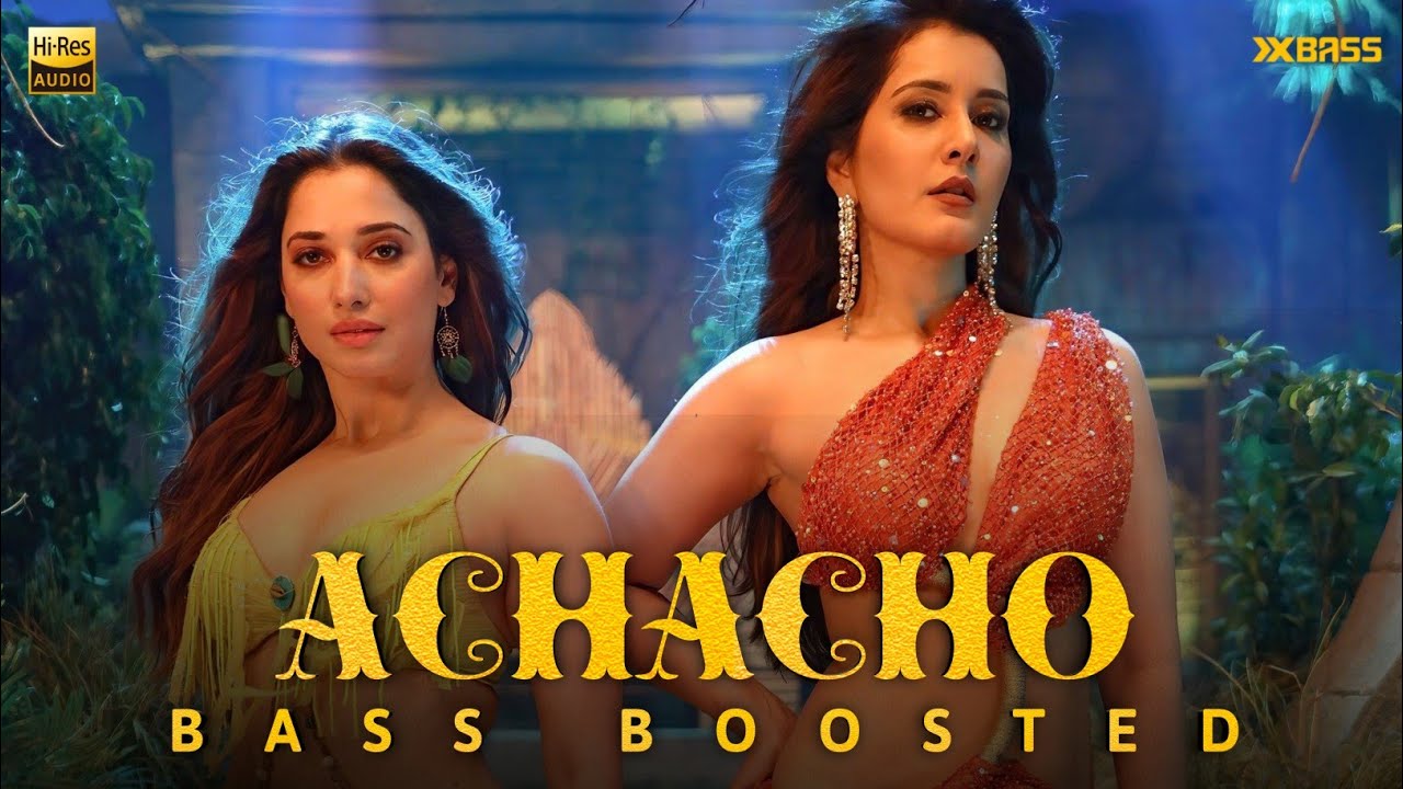 Achacho | BASS BOOSTED AUDIO | Aranmanai 4 | Tamannaah | Raashii Khanna ...