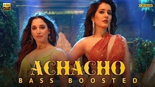 Achacho | BASS BOOSTED AUDIO | Aranmanai 4 | Tamannaah | Raashii Khanna | Hiphop Tamizha Resimi