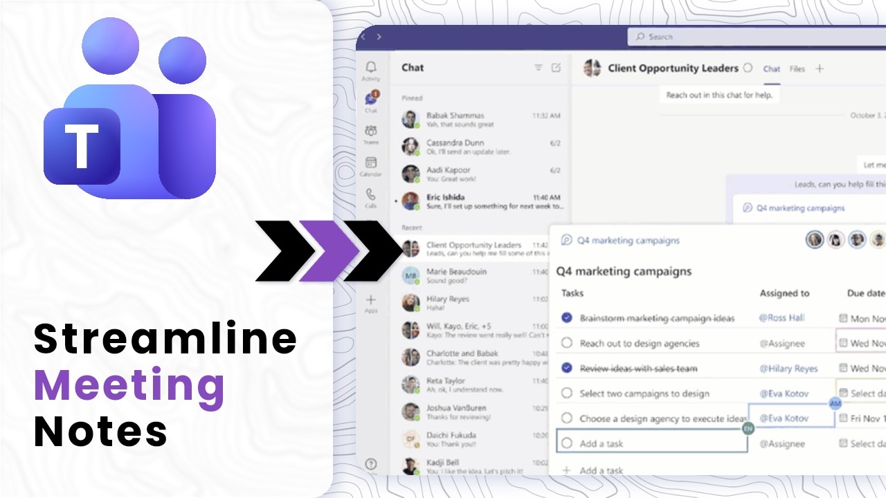 How to Use Loop Components for Meeting Notes in Microsoft Teams - YouTube