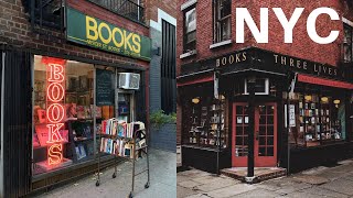 independent bookstore shopping in new york city 📚 (nyc vlog)