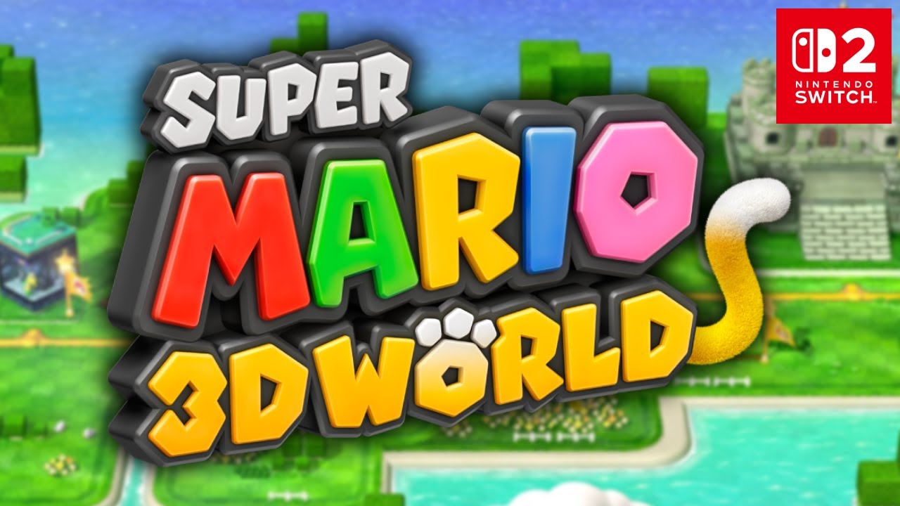 Super Mario 3D World (Switch 2) - World 1 [4K 60FPS]