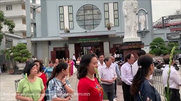 Rước kiệu Thánh Giuse Thợ 2025