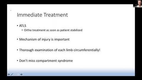 Fundamentals of Orthopaedics Session 14 Part 1 - Open Fractures
