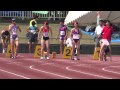 20150531 平成27年度福井県高校春季総体陸上 女子100m決勝