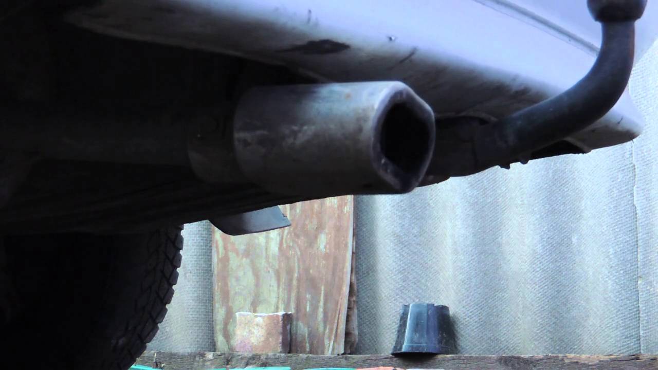 самодельный глушак!опель омега а - YouTube