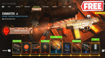 NEW FREE STG44 "EXHAUSTER" BLUEPRINT in VANGUARD! - STG44 BEST CLASS (COD VANGUARD SEASON 1!)