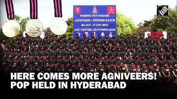 Hyderabad’s Secunderabad bids farewell to its first batch of Agniveers