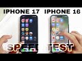 Apple iPhone 17 vs iPhone 16 Speed Test | AnTuTu, 3DMark & Geekbench Benchmarks
