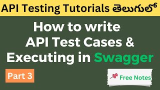 Celebrity How to do manual API Testing in Swagger | Writing Test cases in Telugu Net Worth