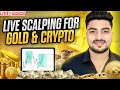 Live Gold and Crypto Scalping Trading | 27th Jan 2026 | #cryptoscalping #bitcoin #xauusdlive