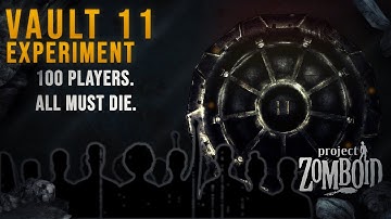 Can 100 Players Survive Vault 11 in Project Zomboid?