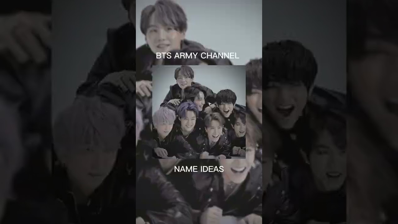 channel name ideas for BTS Armies