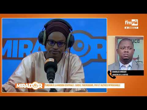 Évasion à la maison centrale : Dadis, Thiergboro, PIVI et autres introuvable, CHARLES WRIGHT