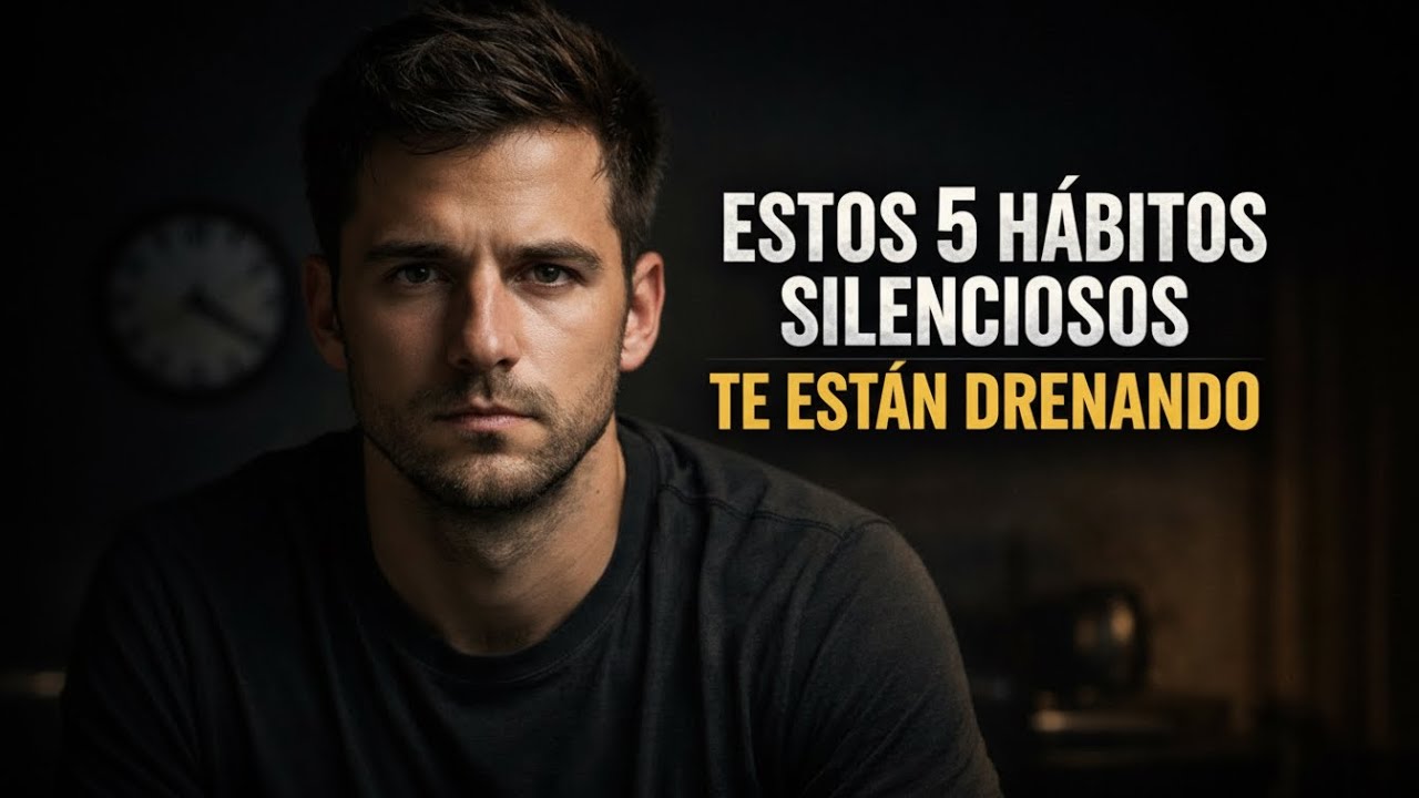 No Eres Perezoso — Estos 5 Hábitos Silenciosos Te Están Drenando