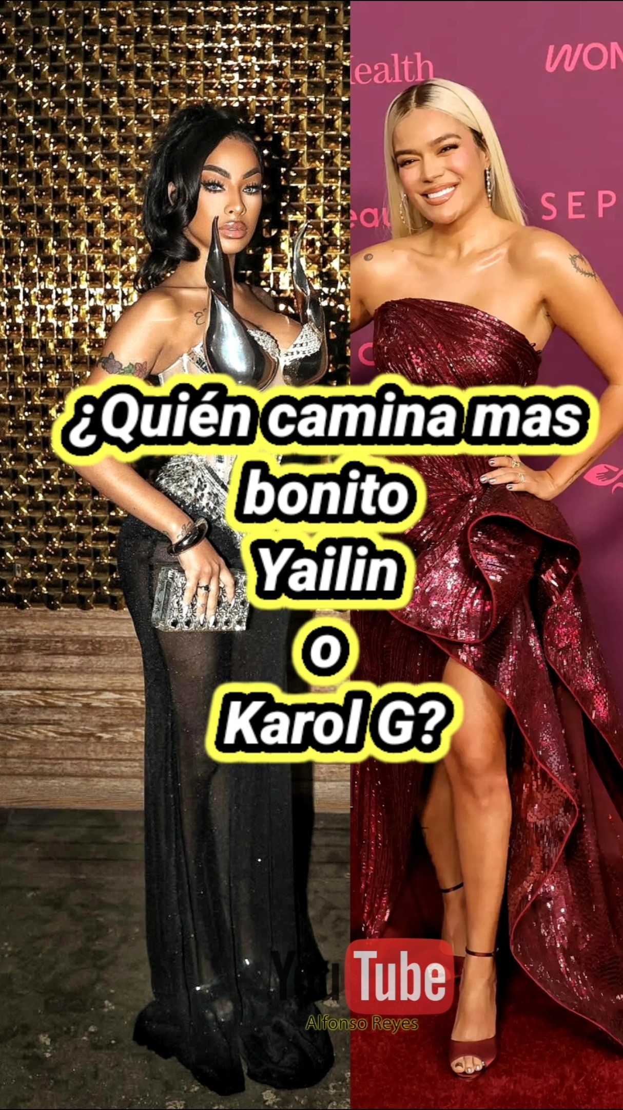 ¿Quién camina más bonito Yailin o Karol G? #karolg #yailin