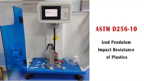 What Does An Izod Impact Test Machine Measure?