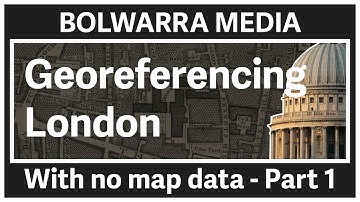 How to georeference a map with no latitude and longitude | QGIS | Part 1