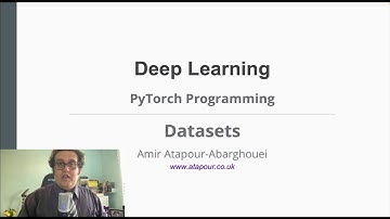 PyTorch Programming -  Datasets