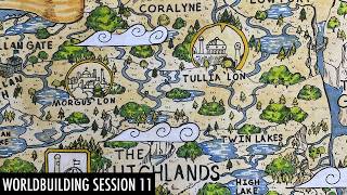 Creating Fantasy Maps and Concept Art - Worldbuilding Session 11