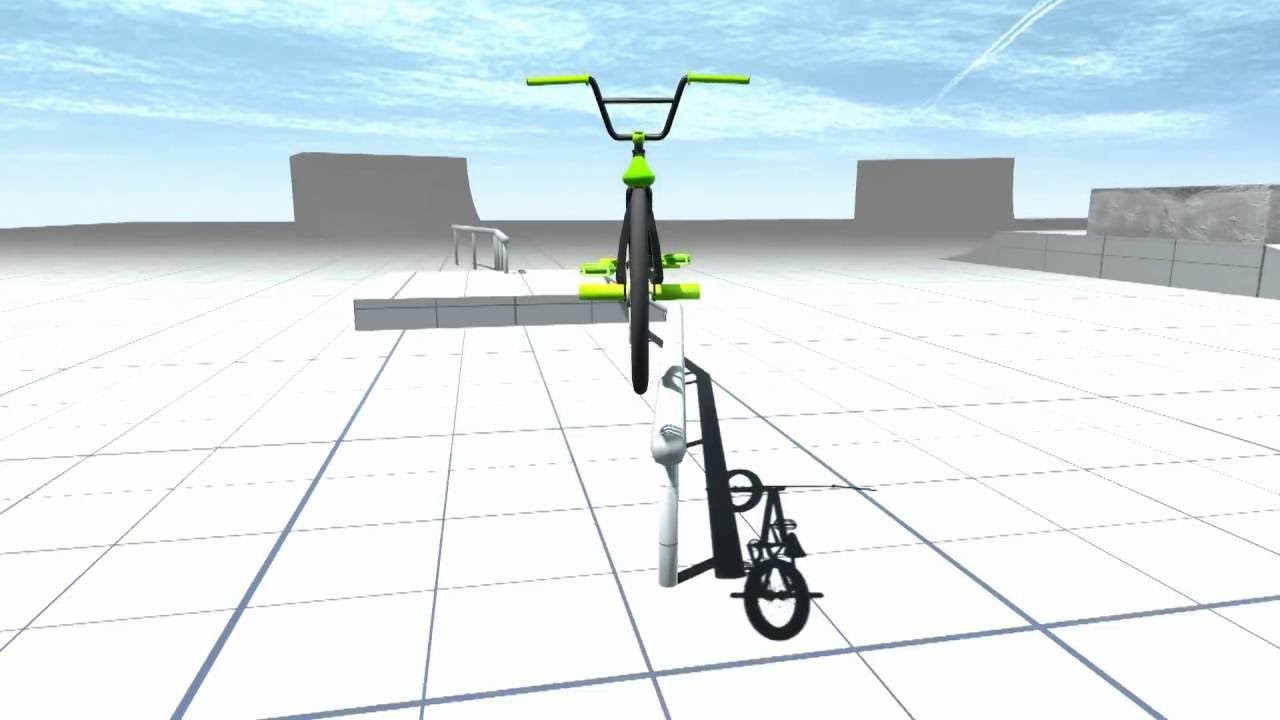 Unity BMX game prototype 0.01