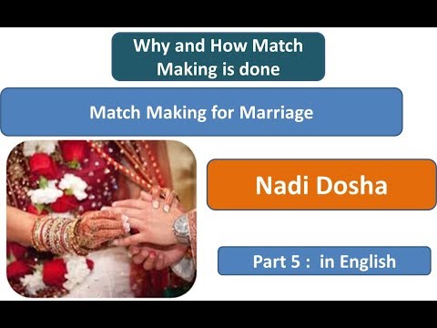 Nadi dosha i matchmaking