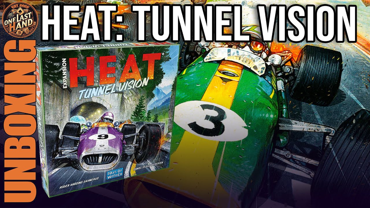TUNNEL VISION - Heat: Pedal To The Metal Expansion Unboxing