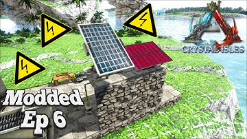 Wireless Vs Wired Steady Power For Your Base, Which Is Better? | Ark Crystal Isles Modded Ep 6