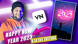 "Ring in the New Year: Create Amazing Happy New Year 2023 Status Videos with VN App!"" screenshot 1