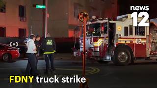 Witness describes moment FDNY truck struck woman