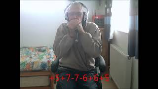 Baker Street   Sax Solo On A Low F Blues Harmonica  Tab