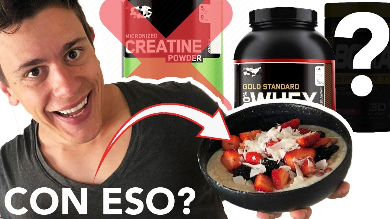 Ganar masa muscular sin suplementos - ¿POSIBLE?