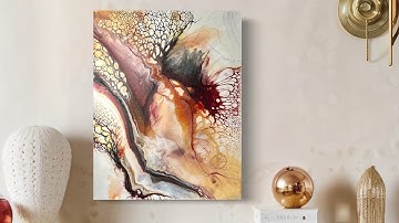 Create Abstract Fluid Art! I can teach you too!