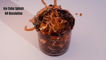 Real-Time Fluid Physics | Splash FX Showreel in Blender