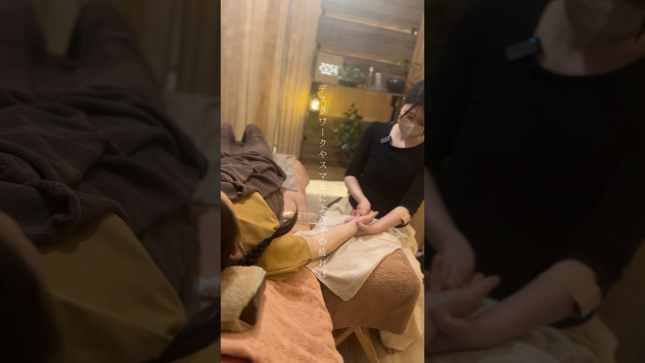肩凝り酷い人がハンドマッサージを受けると……