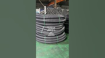 Ống HDPE gân sóng đục lỗ DN100 cấp dự án Sân Golf #thinhhanh #construction #hdpe #ongnhuaganxoan
