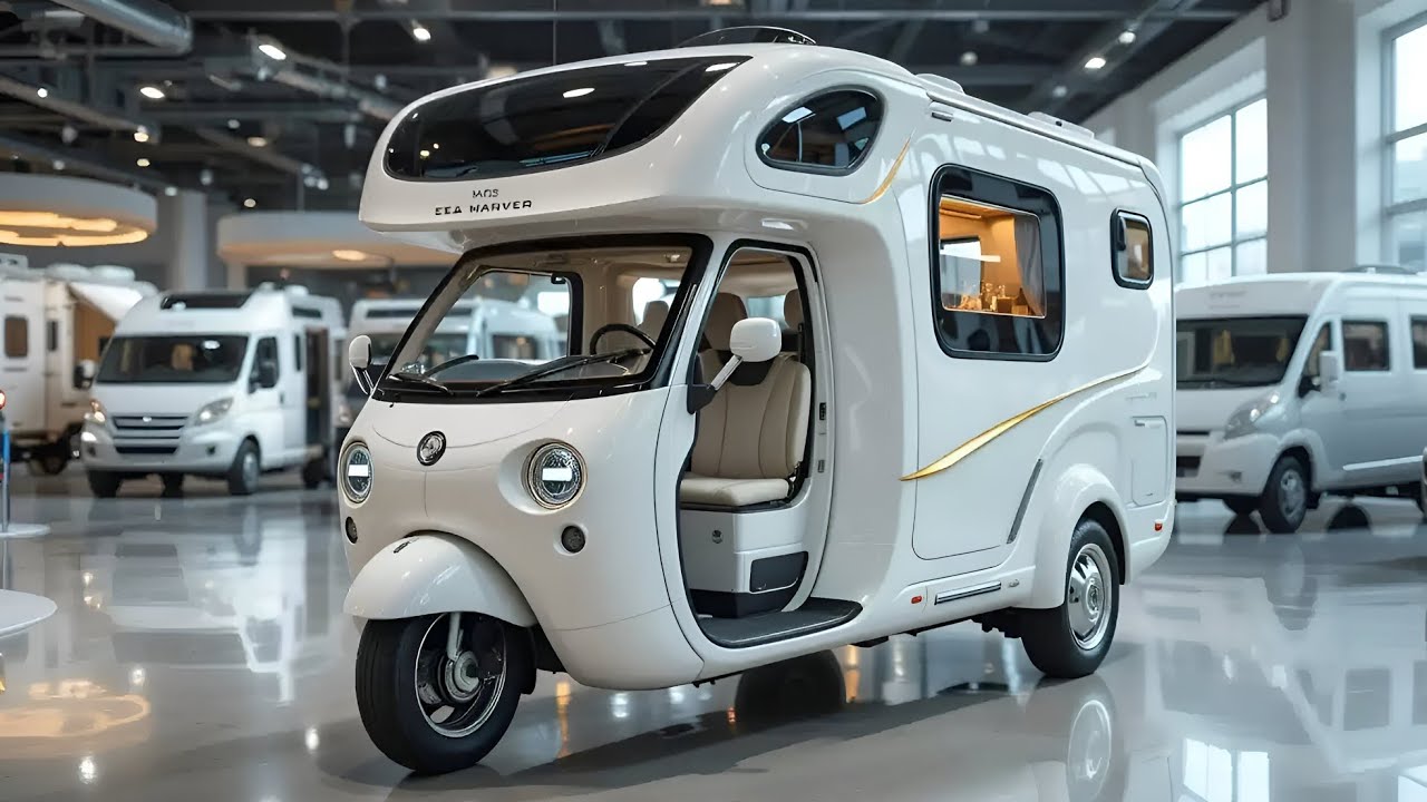 Электрический трехколесный кемпер 2025 года – будущее компактных путешествий и свободы от цивилиз...