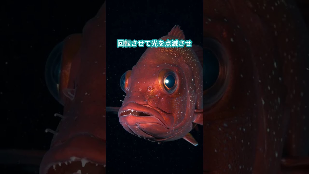 深海生物 ヒカリキンメダイの発光秘密 