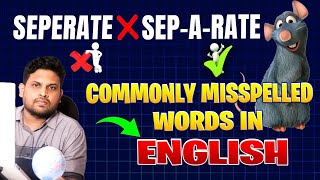 Commonly Misspelled Words in English | 8 Words | Easy Spelling Tricks