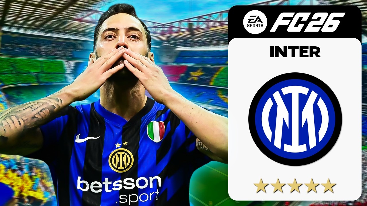 İNTER'E ŞAMPİYONLAR LİGİ KUPASINI KAZANDIRIYORUZ! FC 26 REBUILD!