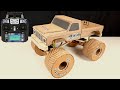 RC 4x4 Monster Truck | 4 wheel steering | Amazing Diy | Off road truck in action