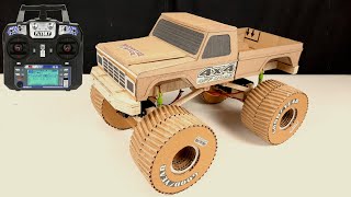 RC 4x4 Monster Truck | 4 wheel steering | Amazing Diy | Off road truck in action screenshot 3