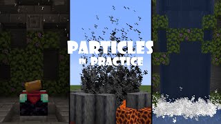 PARTICLES: explanation & examples (using commands)