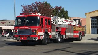 LAFD Light Force 87 Responding