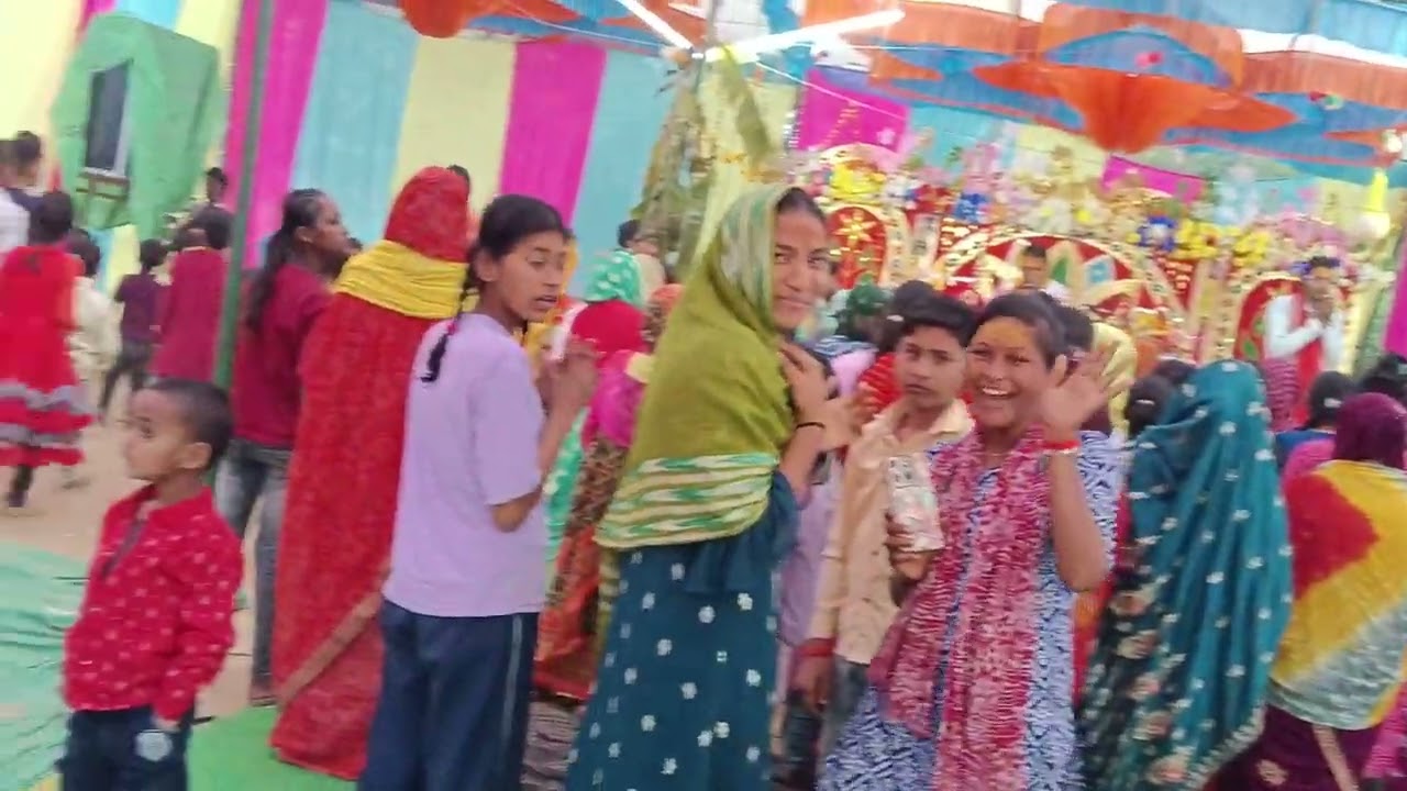 Aarti time and bhagwan ram ki bhagwat ki last day bhagwat Aarti Like and subscribe 