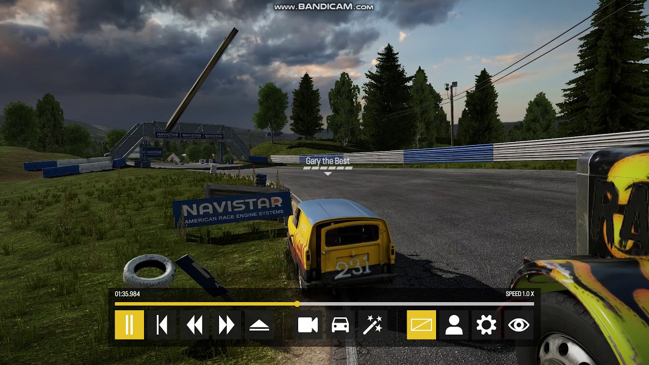 Wreckfest - The Convoy Challenge (Expert Difficulty) Supervan vs. Big Rams