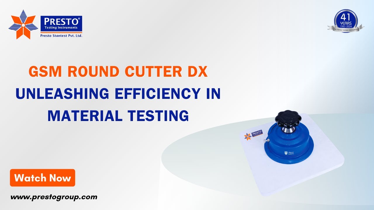 Material Round Cutter GSM Round Cutter Dx | Unleashing Efficiency in Material Testing ...