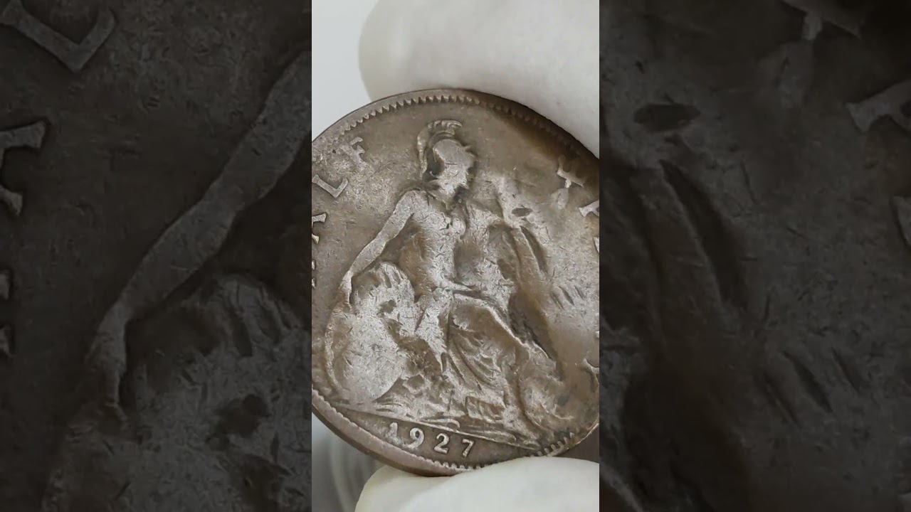 1927 Half Penny rare Big Money