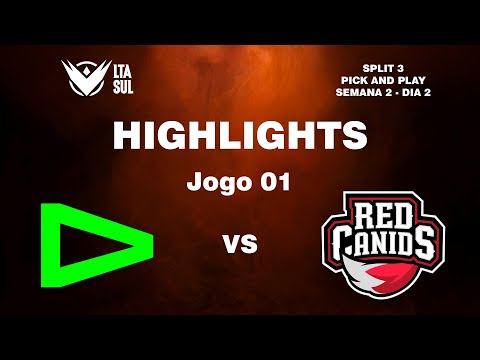 LLL vs RED - Jogo 02 Highlights | LTA SUL 2025 - PICK AND PLAY - SEMANA 2 | Loud vs Red Canids