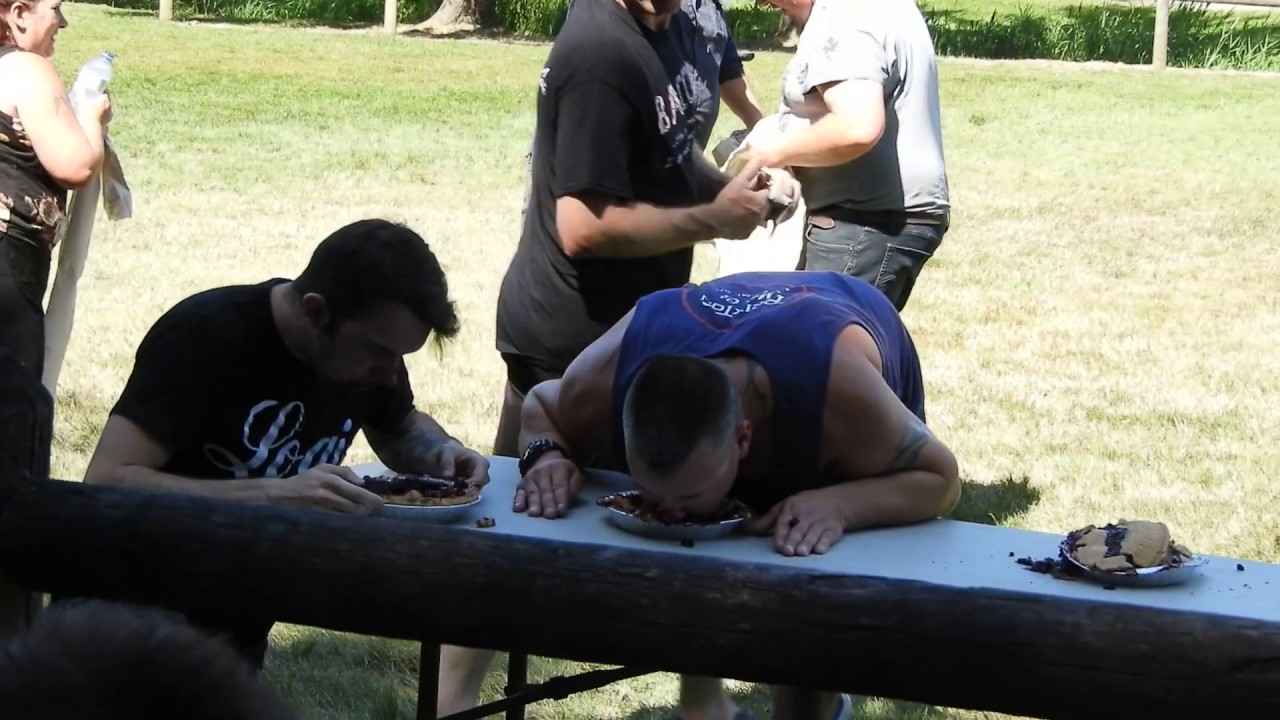 Blueberry Pie Eating Contest 2019 Maple Ridge Pitt Meadows Country